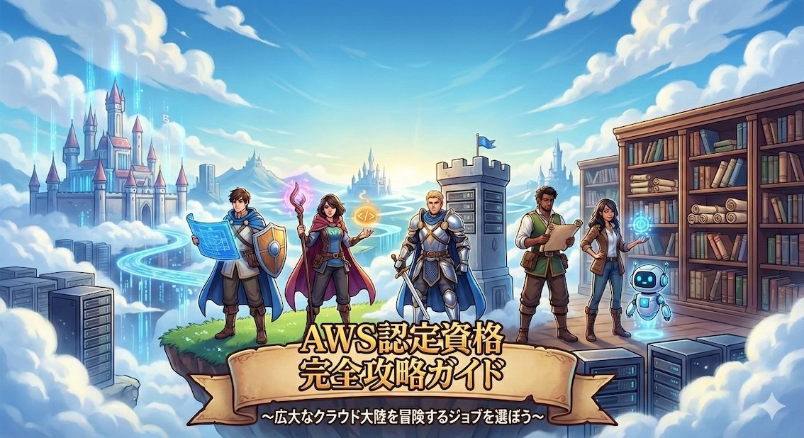 【AWS認定試験】駆け出し冒険者完全ガイド【資格選定/勉強法】